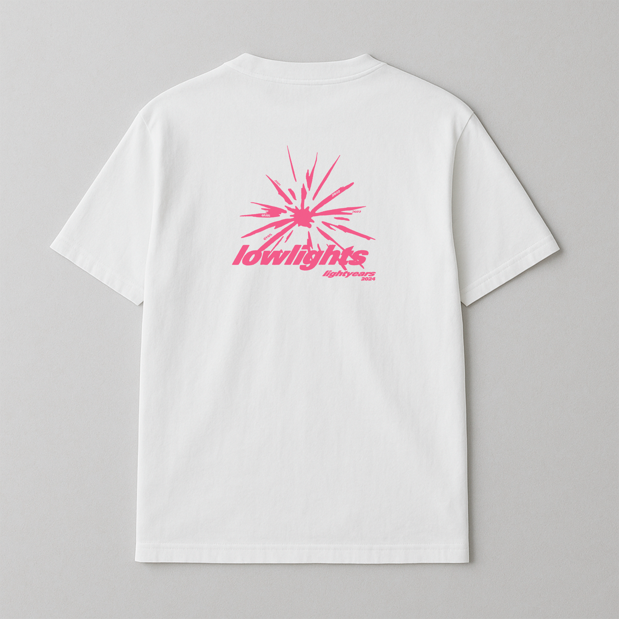 Lowlights Box Fit Tee - White