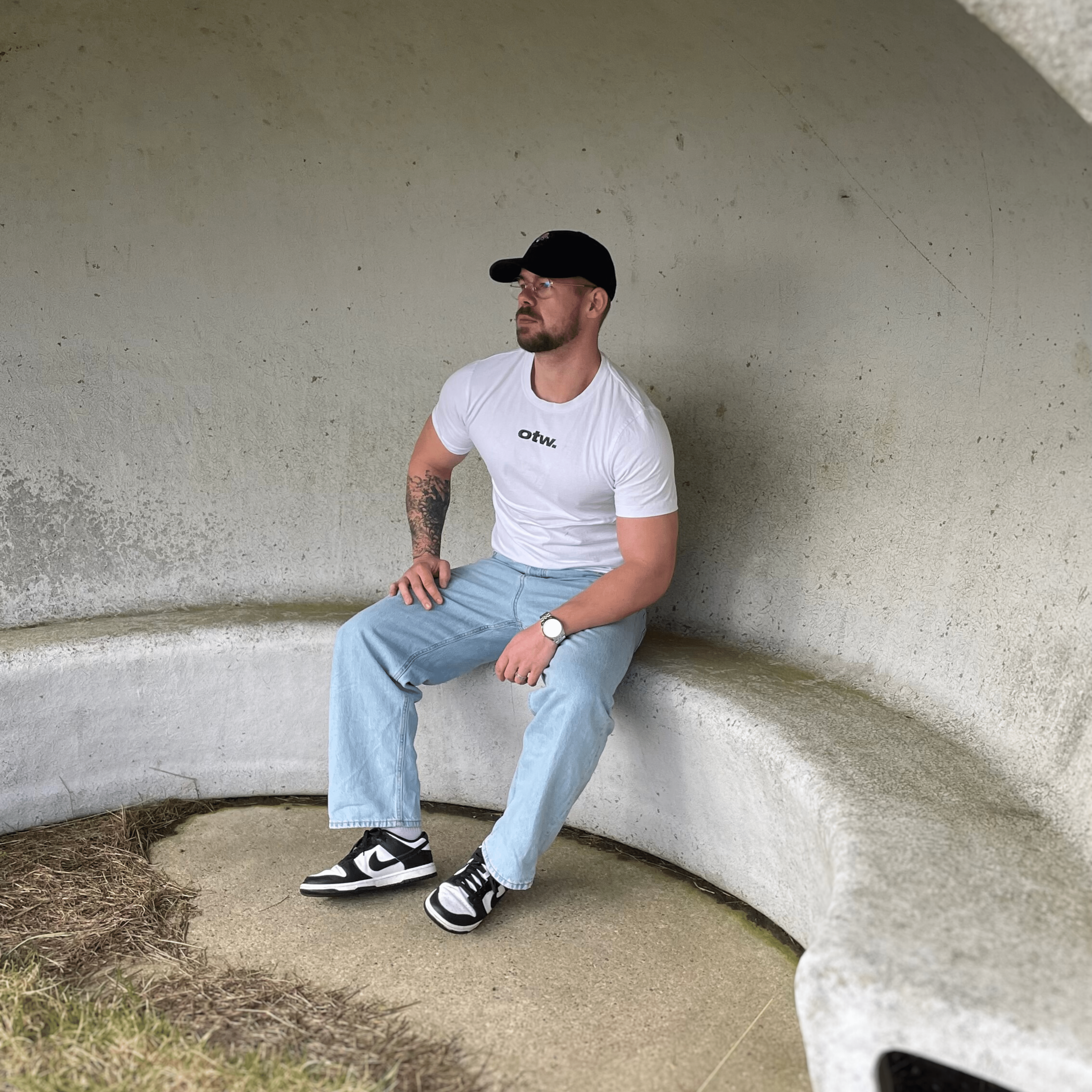OTW Classic “Black” - Regular Fit Tee - One2Wear
